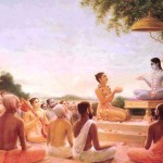 Sri Sukadev Goswami recites the Bhagavatam